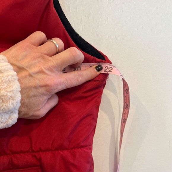 Eddie Bauer Buffalo Plaid Check Puffer Vest Women's Tall Large Outdoors Hiking - Picture 9 of 15